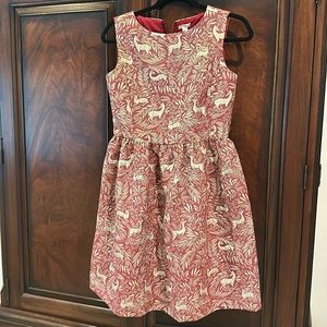J crew girls holiday dress